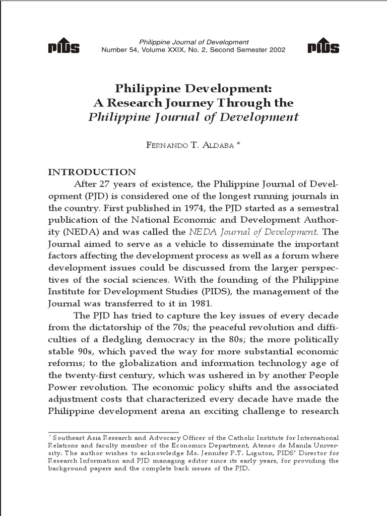 research paper about social issues in philippines