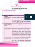 Aicte Norms Teacher's Qulification