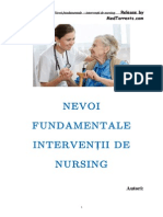 Nevoi Fundamentale Interventii de Nursing Coldea S