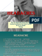 Headaches: Prof. Dr. Basjiruddin Ahmad, SP.S (K) Fakultas Kedokteran Universitas Andalas RS. Dr. M. Djamil Padang