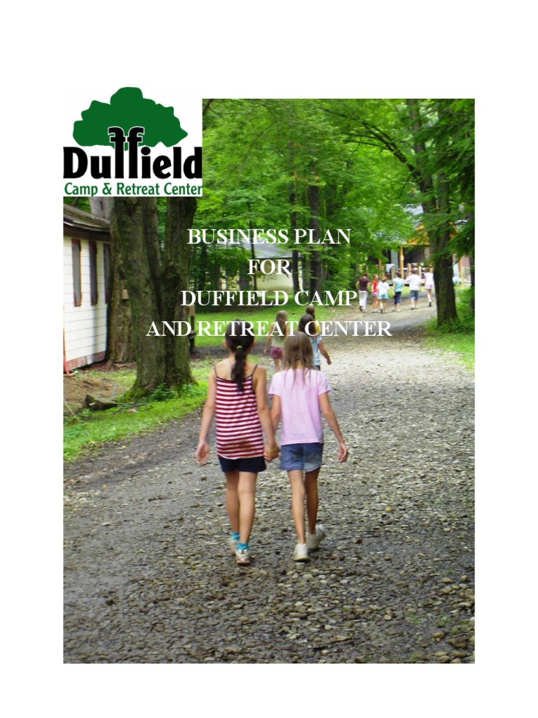 Duffield Camp Business Plan Overview | PDF | Camping | Pond