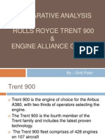 Comparative Analysis Rolls Royce Trent 900 & Engine Alliance GP 7200
