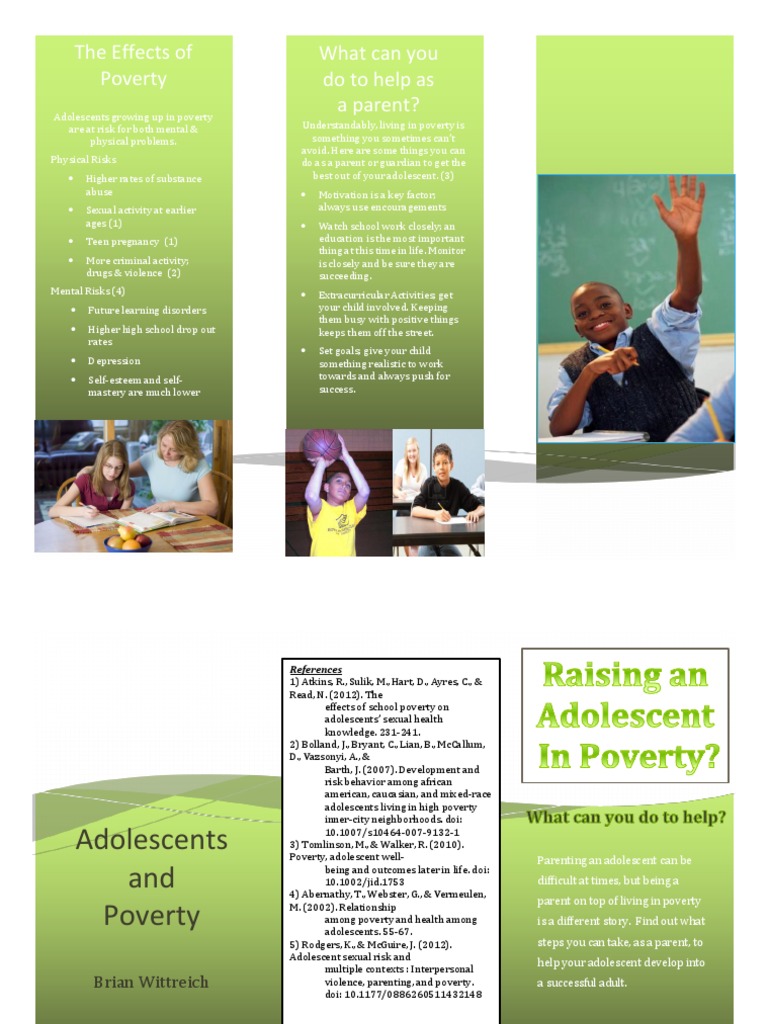 Parenting Strategies for Teens in Poverty | PDF