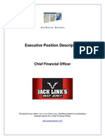 Executive Position Profile-CFO Jack Links