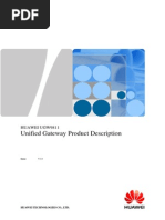 2. UGW9811 V900R009 Product Description