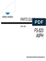 FS 523 Parts Manual