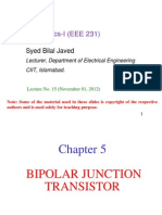 Electronics-I (EEE 231) : Syed Bilal Javed