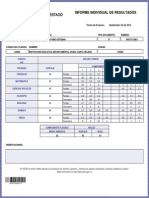 Resultados Pruebas Estatales Estudiante Fabio Garavito