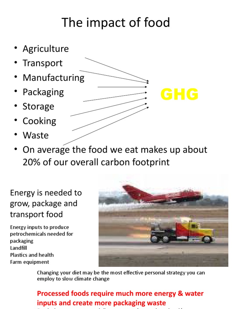The Environmental Impact of Food Choices | PDF | Foods | Convenience Food