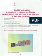 07 Remoção e Instalação Da Suspensão Dianteira e Traseira Do Uno PDF