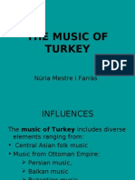 The Music of Turkey Power Point)