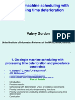 On Single Machine Scheduling With Processing Time Deterioration