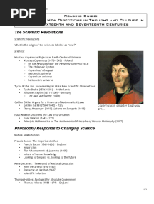AP European History: Chapter 14 Reading Guide