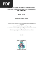 Download Ostrem Thesis Final Anaerobic Digestion by ingmena SN22294111 doc pdf