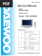 Schema Electronica Daewoo Dsc-30w60n Sc-110 Relese-1 SM