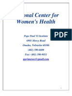 National Center for Women's Health