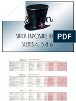 Stitch Exposure Sheets