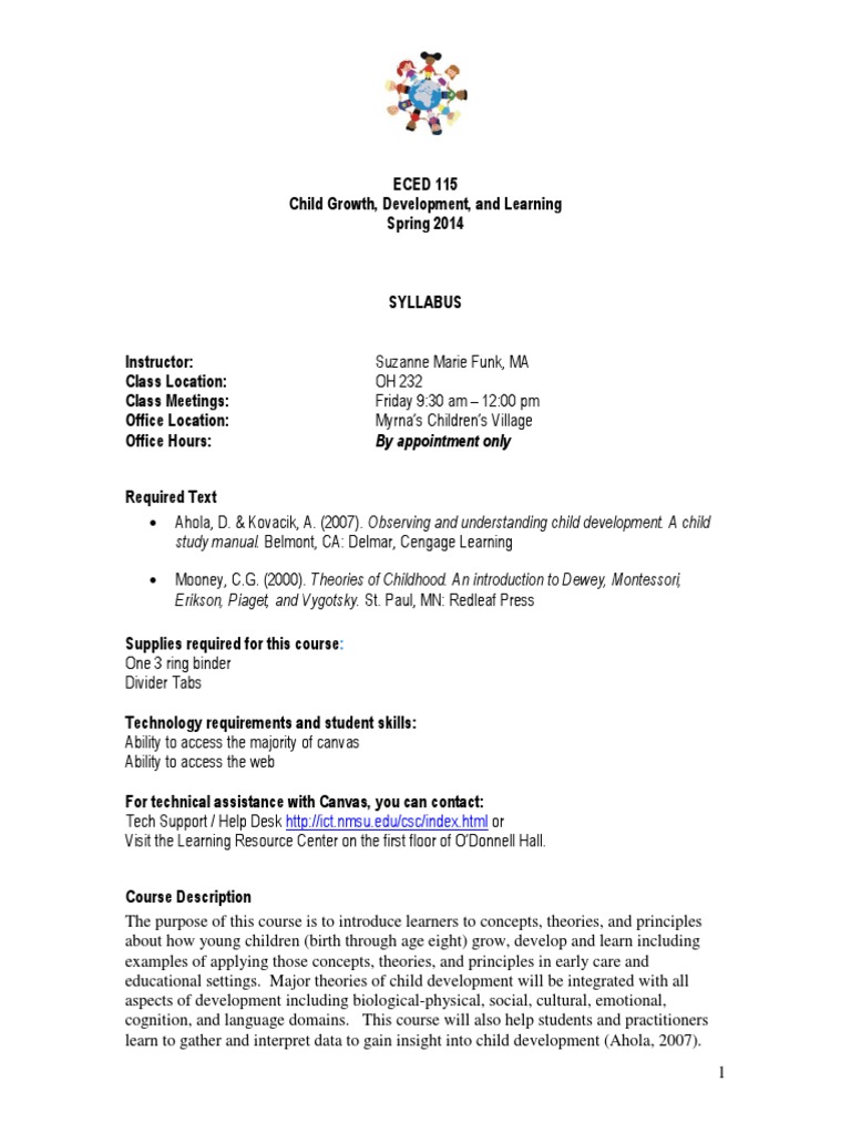 Eced 115 Syllabus 2014 Master Copy Educational Assessment