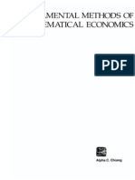 Alpha C. Chiang - Fundamental Methods of Mathematical Economics