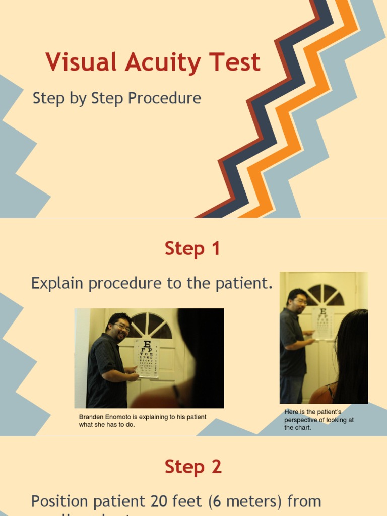 Visual Acuity Test Procedure Guide | PDF