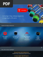 Download Adobe EchoSign May Release by Adobe EchoSign SN222976764 doc pdf