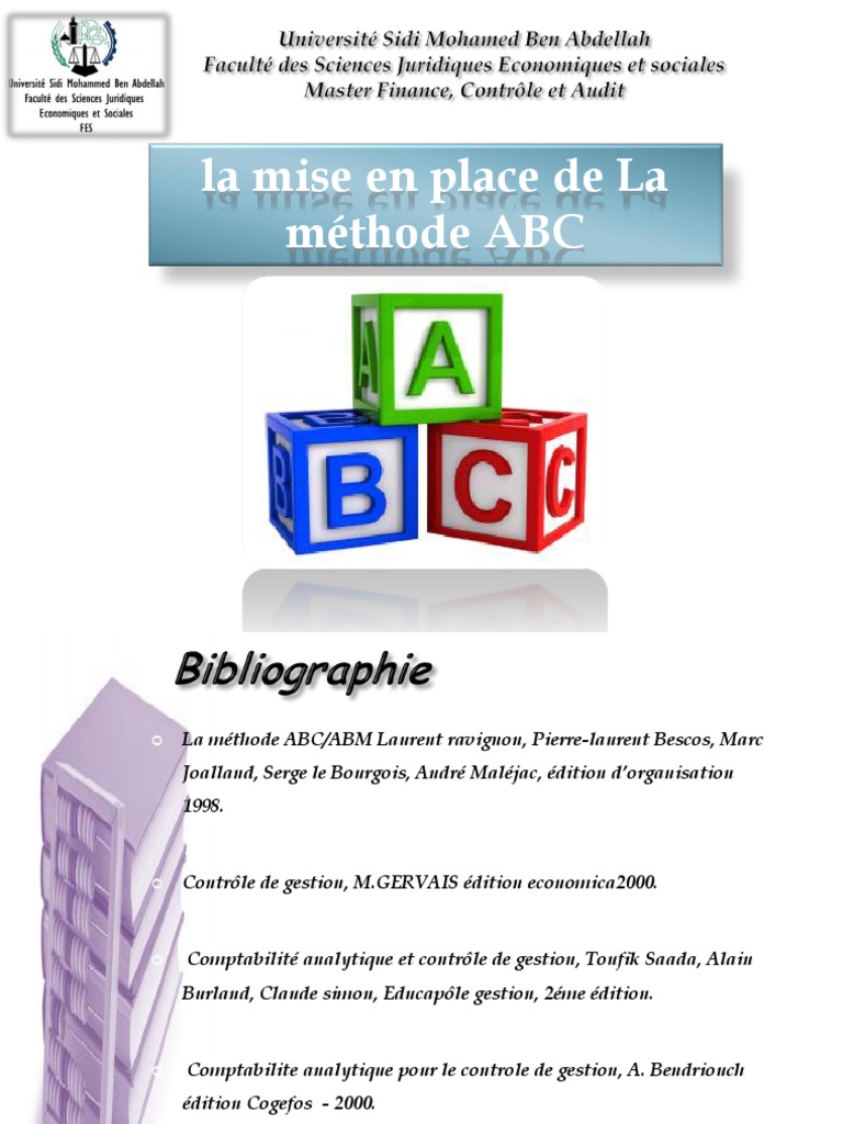 Expose Methode ABC | PDF | Comptabilité analytique | Informations