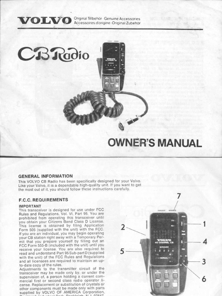 283782-Manual CB Radio - Owner's Manual | PDF | Antenna (Radio ...