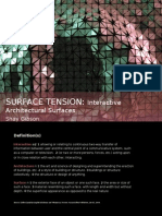 Interactive Surfaces Presentation