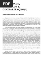 Etnicidade, Eticidade e Globalização