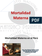 Mortalidad Materna