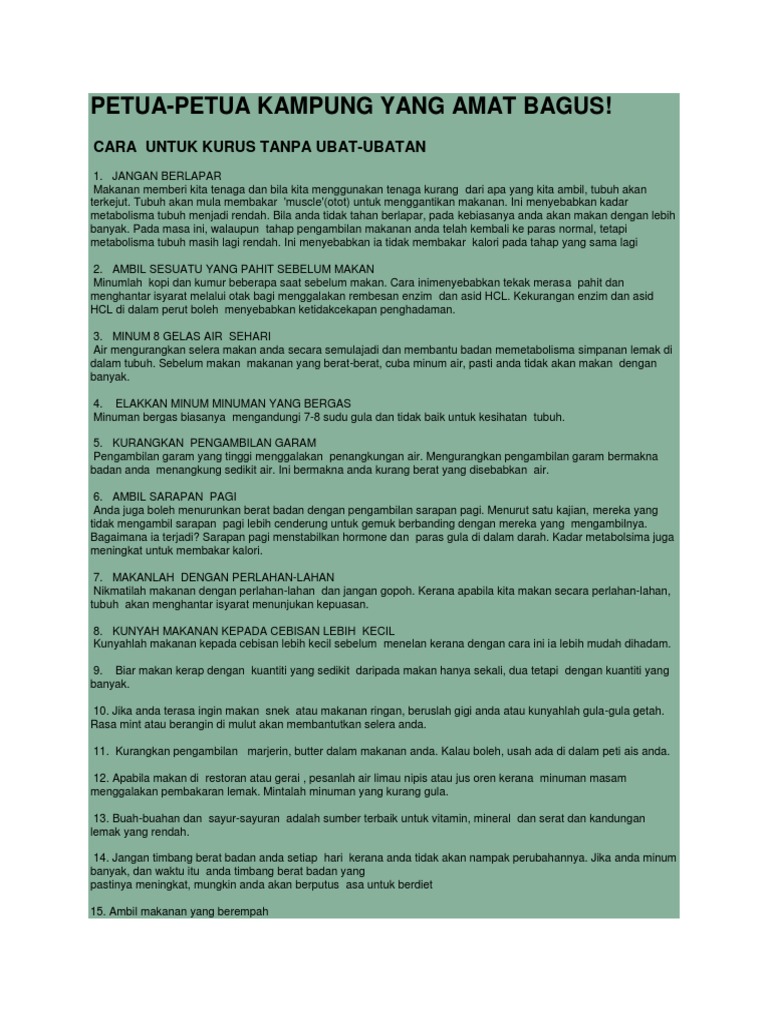 Petua Pdf
