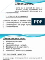 Analisis de La Oferta FyEP UAP