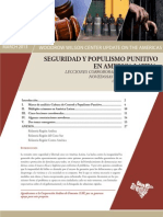 Seguridad y Populismo Punitivo en America Latina