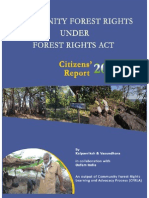 Community Forest Rights Under FRA Citizens Report 2013