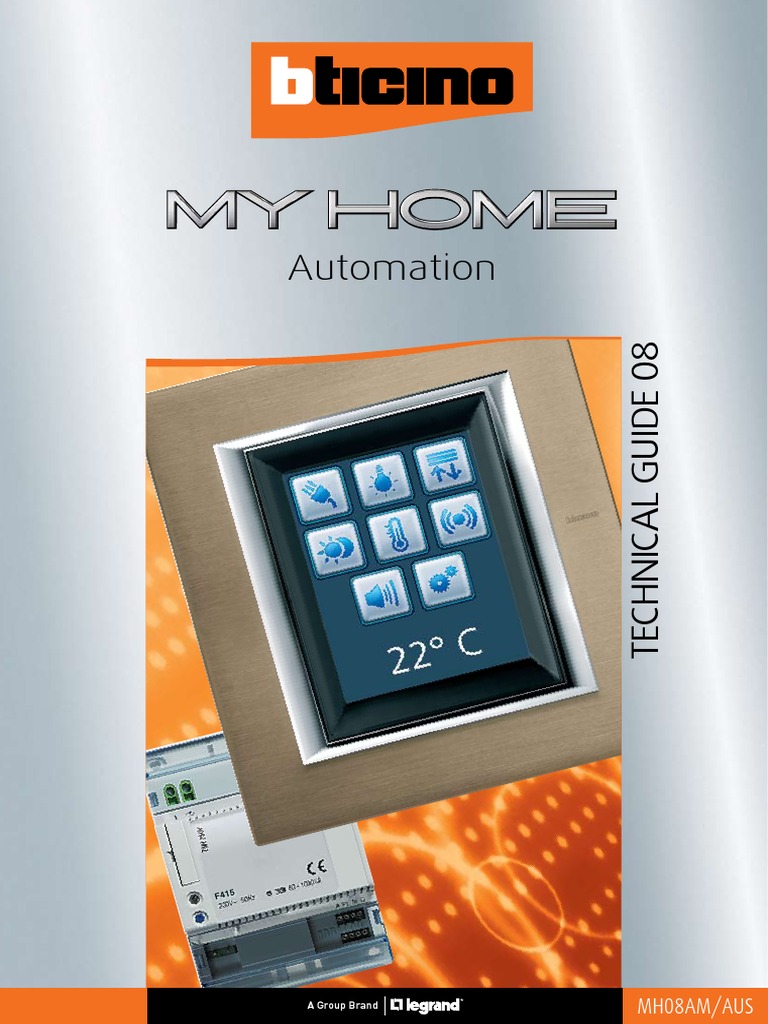 Bticino Home Automation | PDF | Electrical Connector | Automation