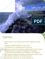 Geothermal Energy 4110007007