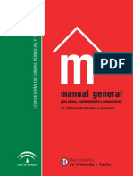 Manual General Para El Uso y Mantenimiento Del Edificio