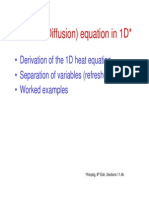 Heat equation