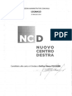 Programma Elettorale Diana Delfina Passarin - Elezioni Legnago