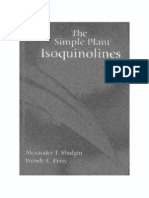 The Simple Plant Isoquinolines