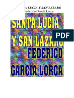 Garcia Lorca, Federico - Santa Lucia y San Lazaro
