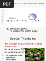 Download Prescription Behavior of Doctors in Nebulisation Therapy by chandramani msm SN22305626 doc pdf