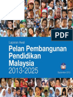 PPPM - Pelan Pembangunan Pendidikan Malaysia 2013 - 2025