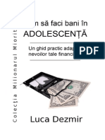 Cum Sa Faci Bani in Adolescenta