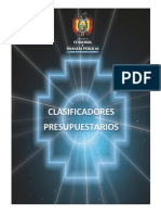 Clasificador Presupuestario 2014