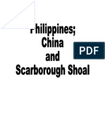 Case Study 1 Philippines China and Scarborough Shoal