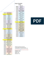 2014 NYSSRA Schedule