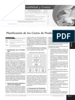 Planificación Costos de Producción