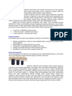 Kapasitor Adalah Komponen Elektronika Yang Mampu Menyimpan Arus Dan Tegangan Listrik Untuk Sementara Waktu