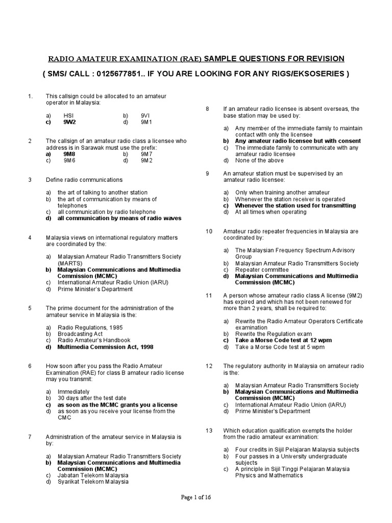 Sample RAE 1 | PDF
